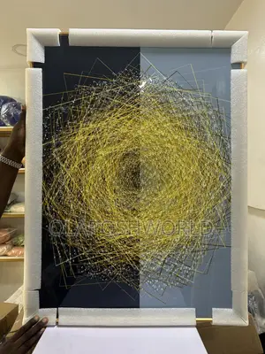 Spiral Acrylic Stoned Art 60*80cm