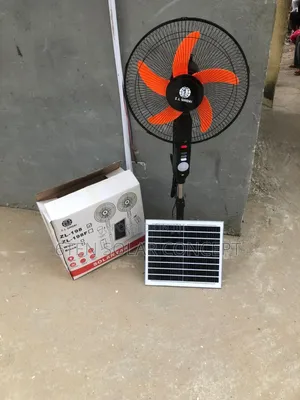 Z.L Shuai 16 Inches Rechargeable Solar Standing Fan