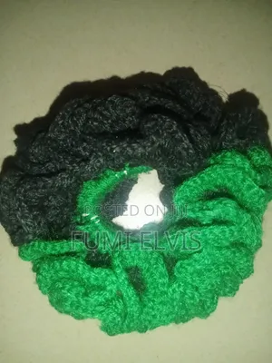 Handmade Crochet Scrunchies> Cute Hair Ties for Ladies