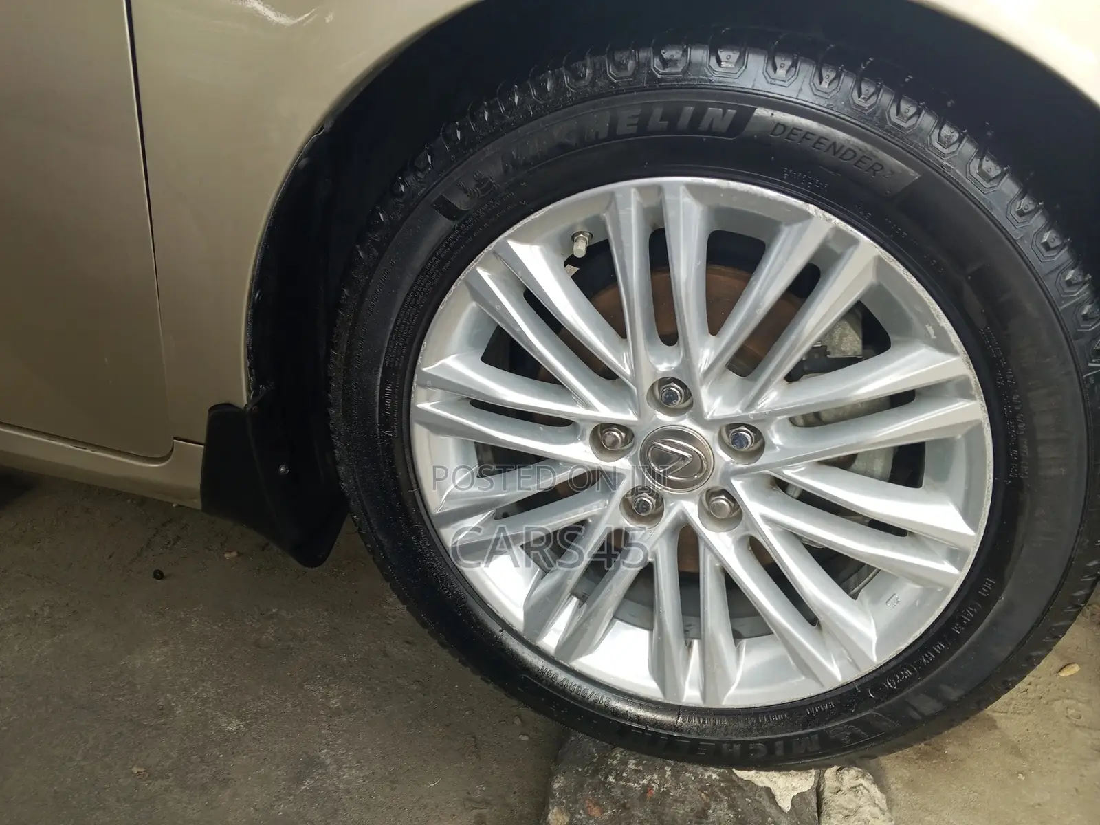 Lexus ES 2014 Gold