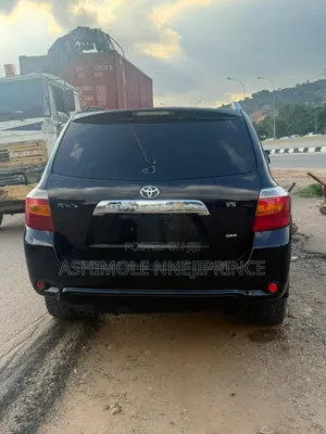 Toyota Highlander Limited 4x4 2009 Black