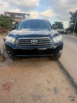 Toyota Highlander Limited 4x4 2009 Black