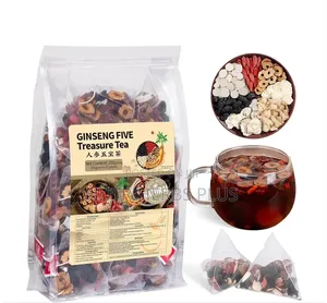 Ginseng Five Treasure Tea(decreases Organ Stress & High in Antioxidant