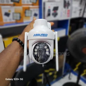 Ubox Single Lens 4g Sim 5mp CCTV Solar Powered Camera