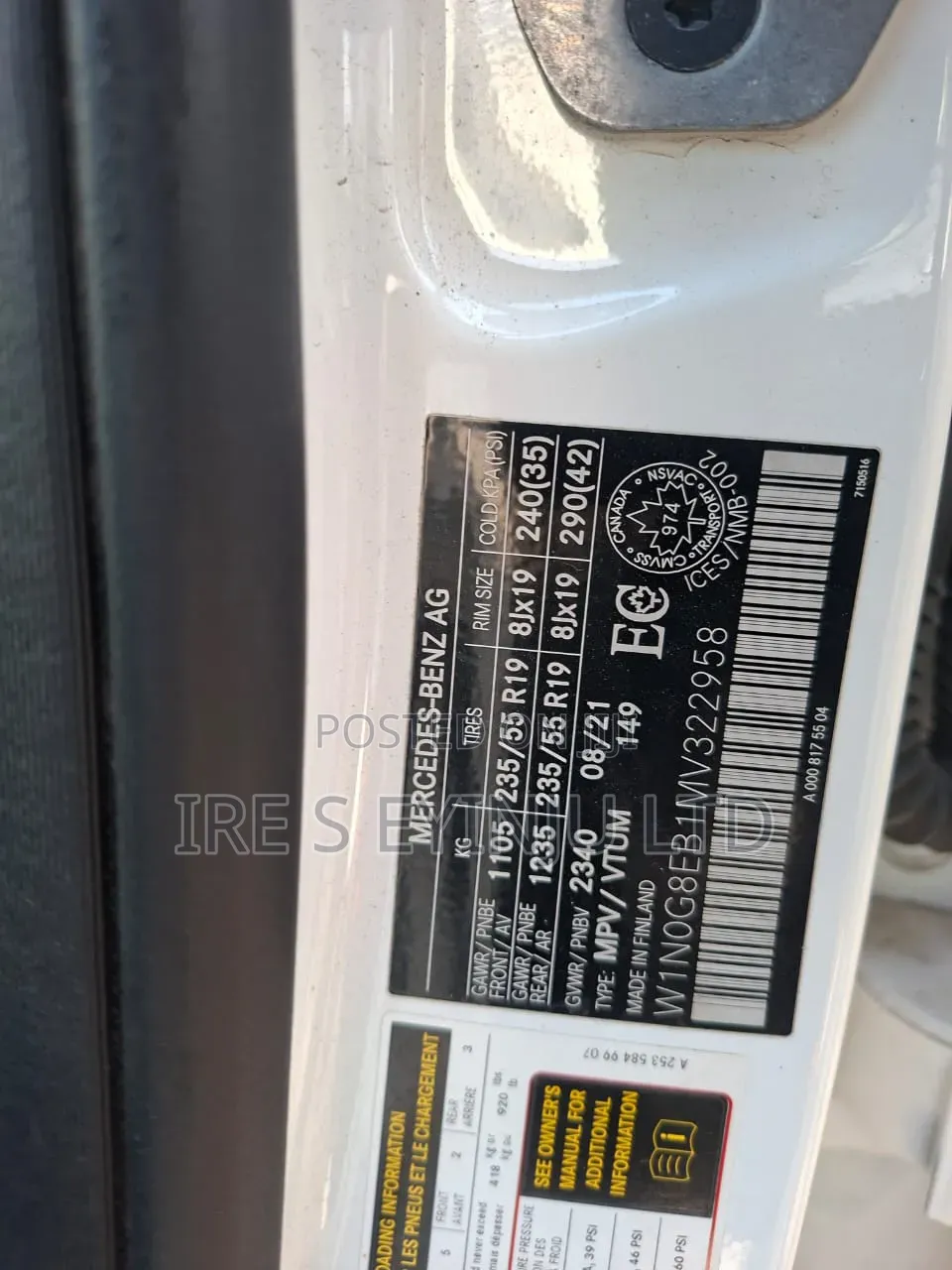 Mercedes-Benz GLC-Class 2021 White