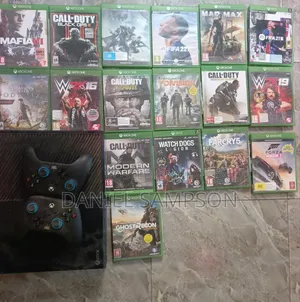 Xbox One Console With Two Controllerand Games
