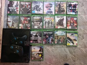 Xbox One Console With Two Controllerand Games