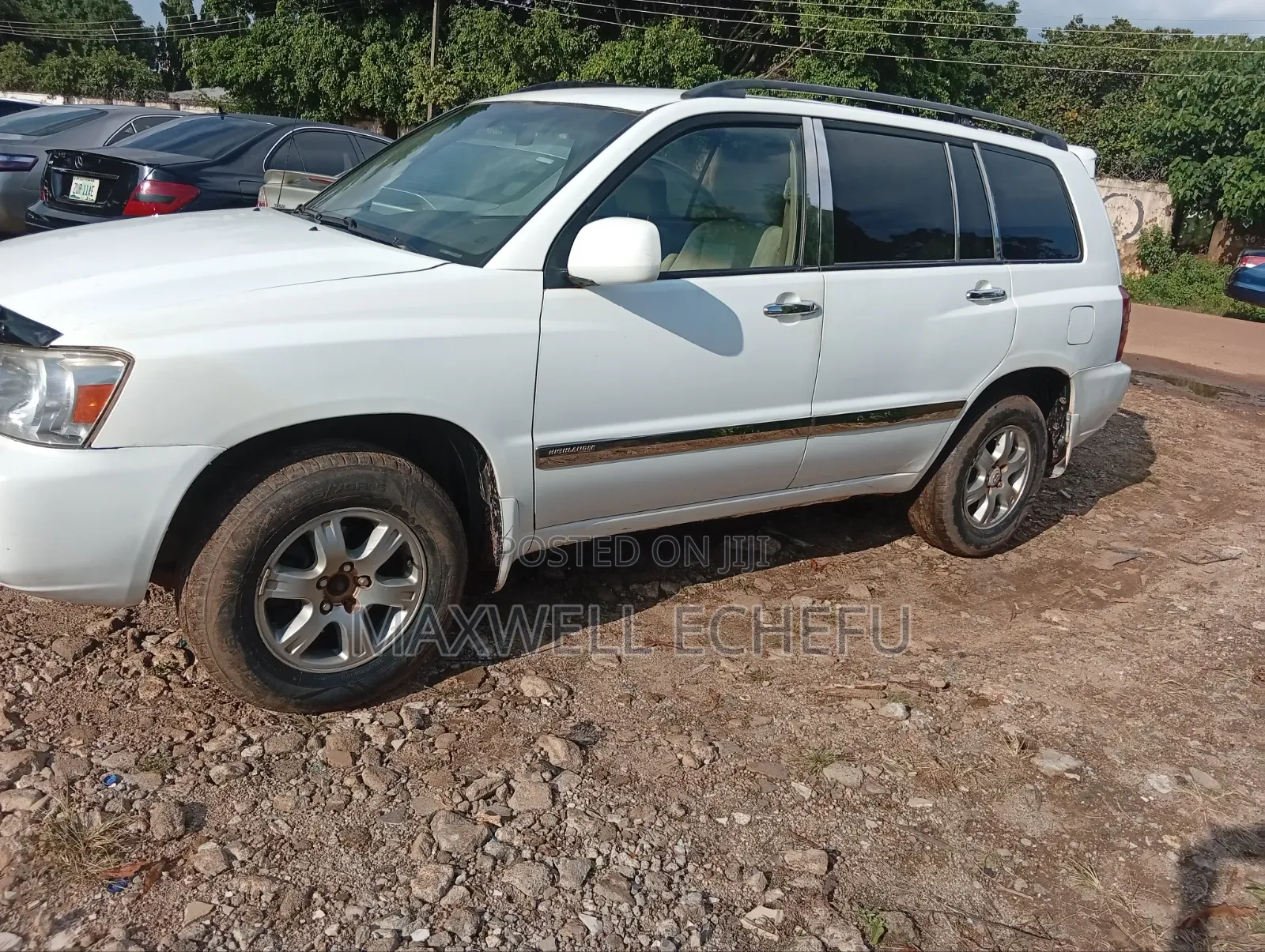 Toyota Highlander 2003 White