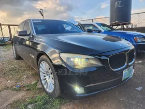 BMW 740 2012 Black