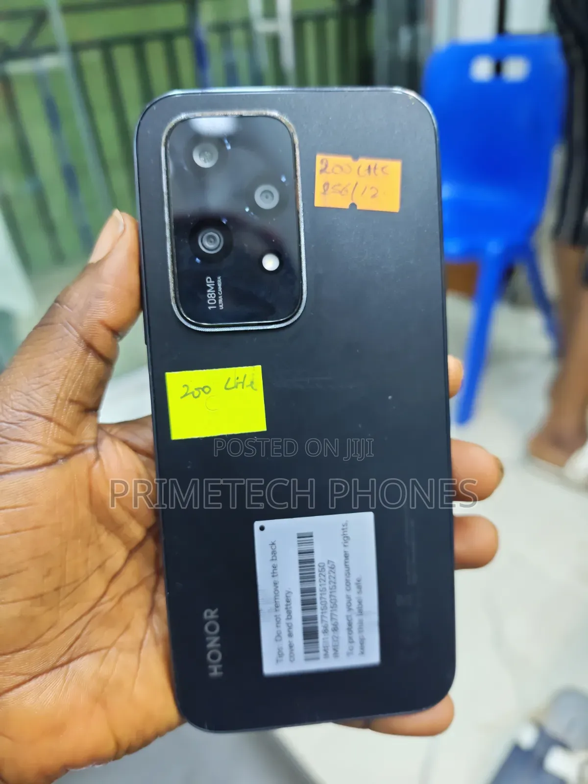 Honor 200 Lite 12 GB Black