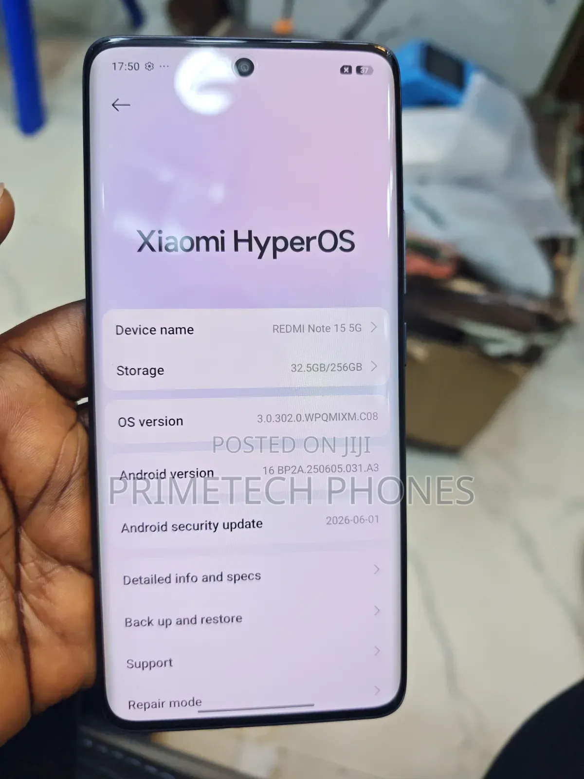 Xiaomi Redmi Note 15 256 GB Black