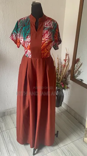 Adire- Crepe Jumpsuit