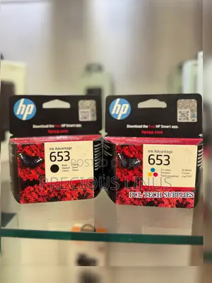 Original HP 653 Printer Ink Set