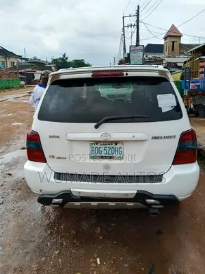 Toyota Highlander V6 4x4 2006 White