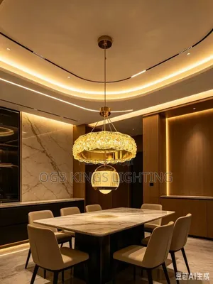 Gold Pendant Light