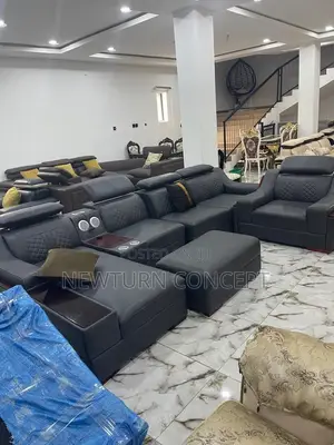 Luxury Bluetooth Seven Seater’s L Shape Sofa