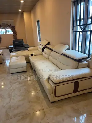 Luxury Animal Skin L Shape Sofa