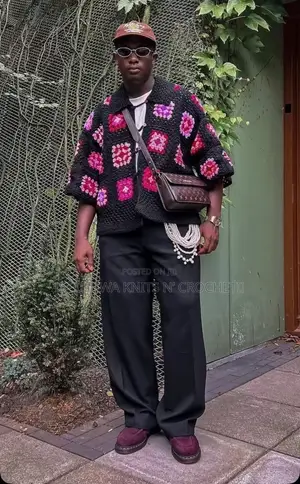 Handmade Crochet Unisex Shirt