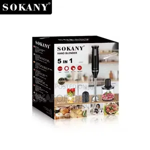 High Quality Sokany 5in1 Hand Blender