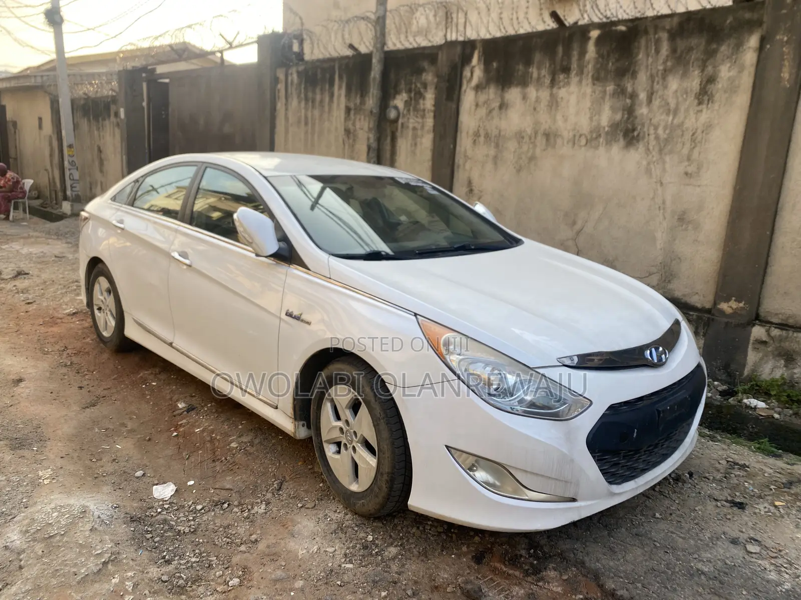 Hyundai Sonata 2013 White