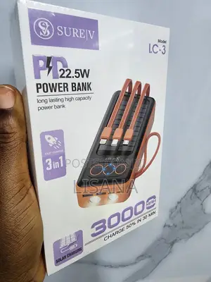 LC-3 Model Solar Powerbank