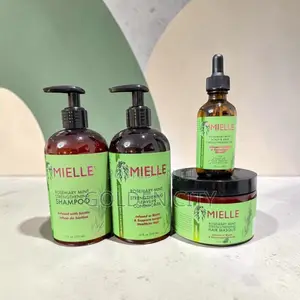 Mielle Rosemary Mint Strengthening Hair Care Set