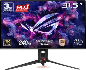 ASUS Rog Pg32ucdmr 32 Inch 4k 240hz Oled Gaming Monitor Qd-Oled