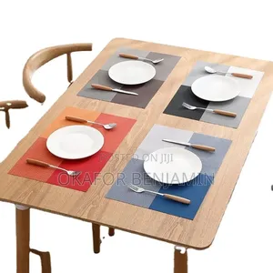 Quality 6pcs Woven PVC Place Mat for Hotel and Restaurant