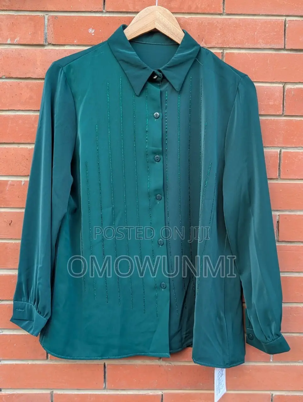 Stoned Satin Top