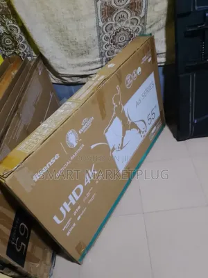 Brand New Hisense 55" Smart Led Television With Bluetooth+netflix+wifi
