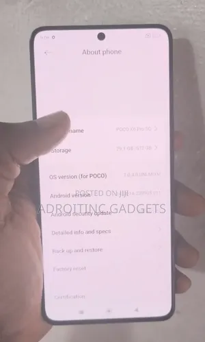 Xiaomi Poco X6 Pro 512 GB Yellow