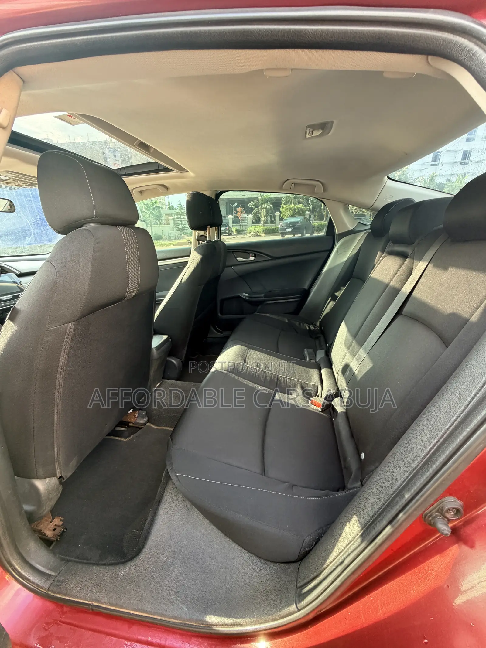 Honda Civic 2017 Maroon