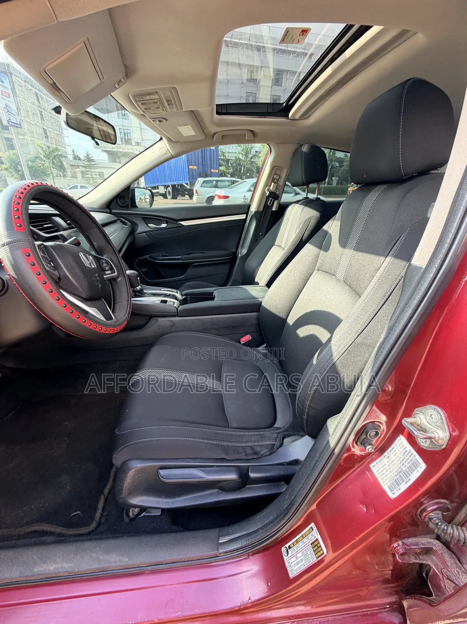 Honda Civic 2017 Maroon