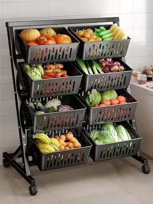 Basket Fruit and Vegetables Strong