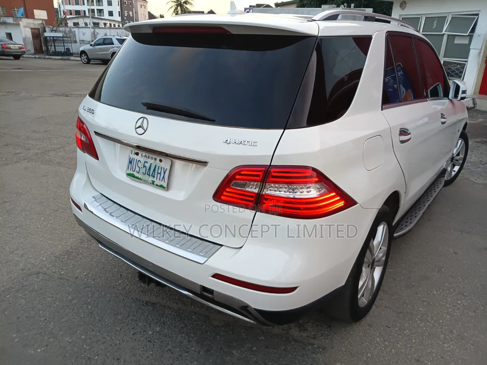 Mercedes-Benz M Class 2012 White