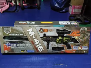 Quality Replica M416 Tactical Toy Blaster or Gel Ball Rifle(black)