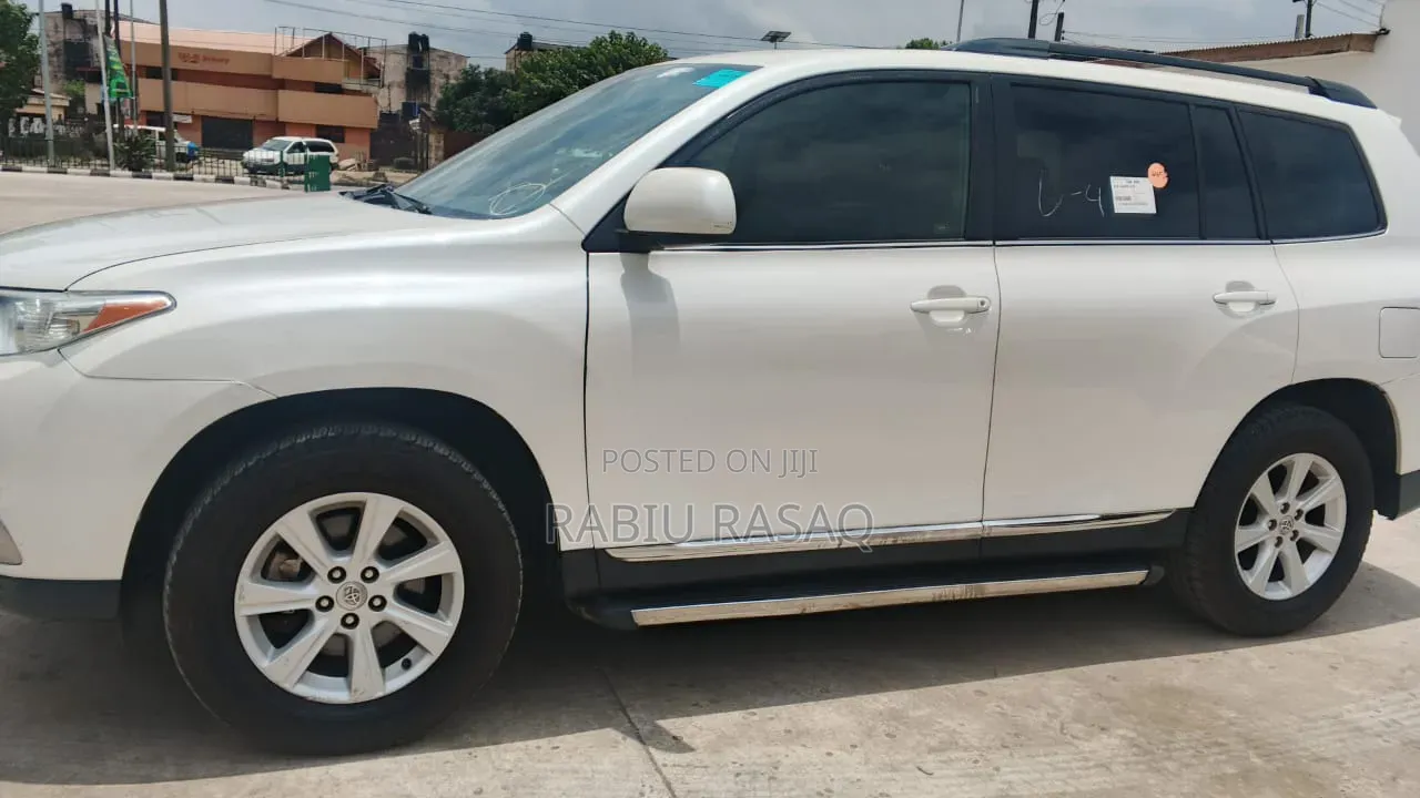 Toyota Highlander 2013 White
