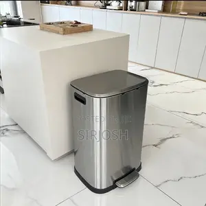 60L Stainless Steel Bin