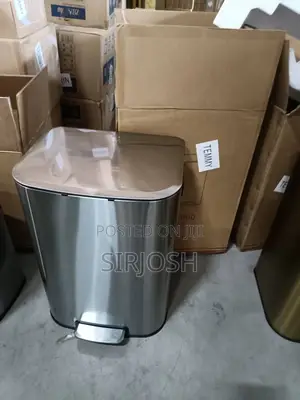 60L Stainless Steel Bin