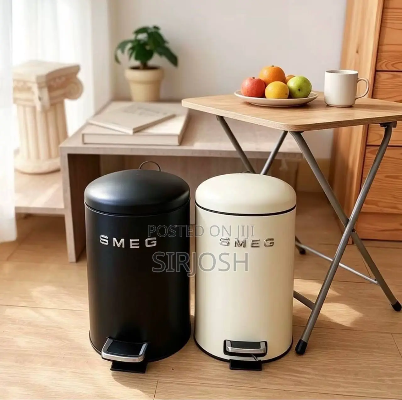 12L SMEG Stainless Bin