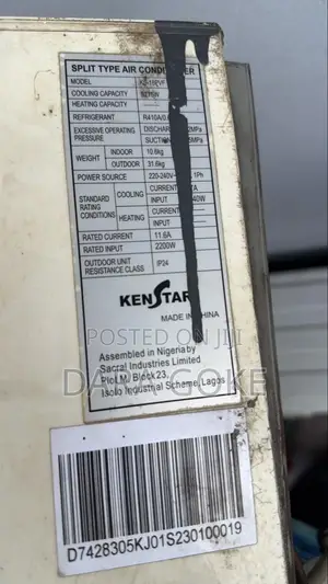 Kenstar 2HP Split Air Conditioner – R410A – Fairly Used