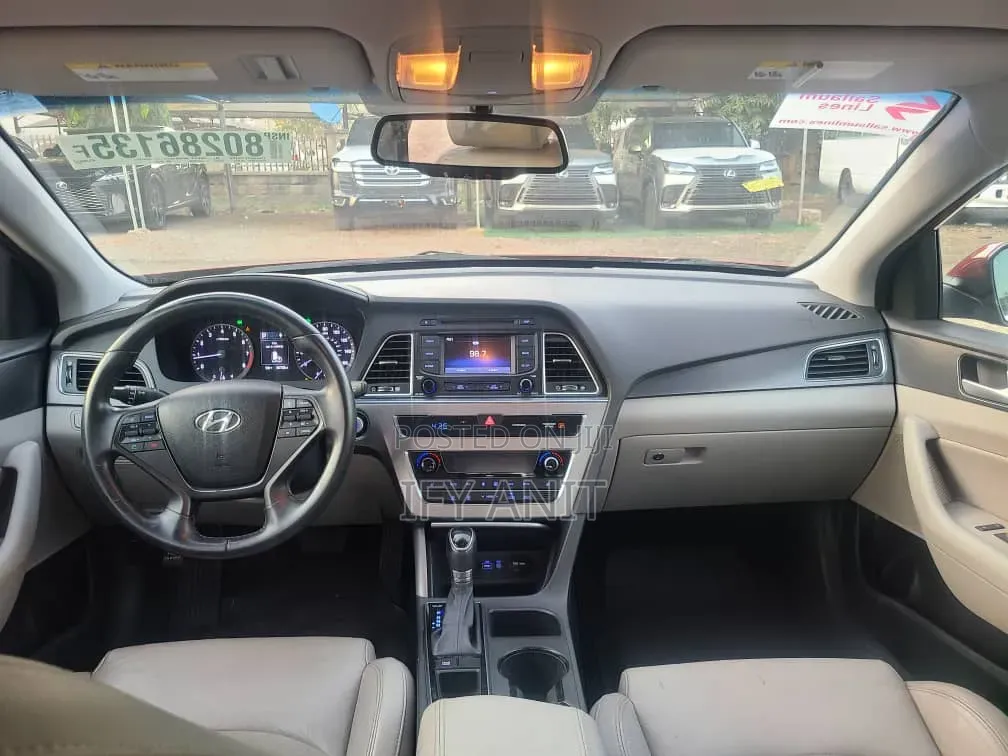 Hyundai Sonata 2015 Red