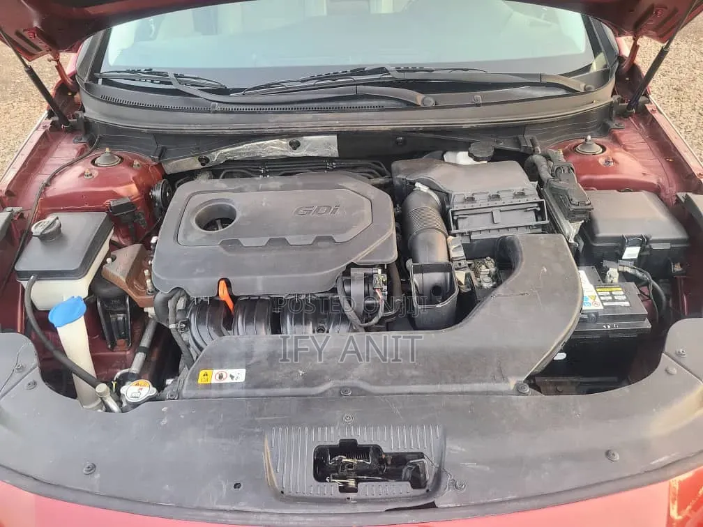 Hyundai Sonata 2015 Red