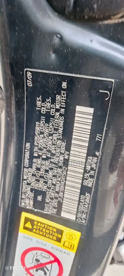 Lexus RX 2010 Black