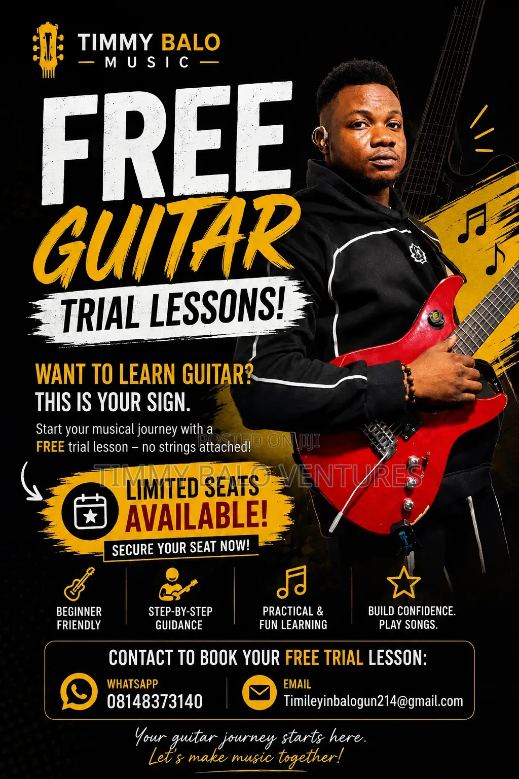 Free Guitar Trial Lessons