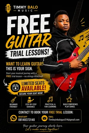 Free Guitar Trial Lessons