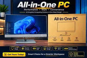 New Desktop Computer HP EliteOne 800 G3 8GB Intel Core i5 HDD+SSD 256GB