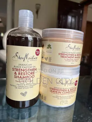 Shea Moisture Jamaican Black Castor Oil Strengthen & Restore Set