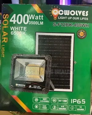 Brand New 400W Cwolves Outdoor Waterproof Solar Flood Light