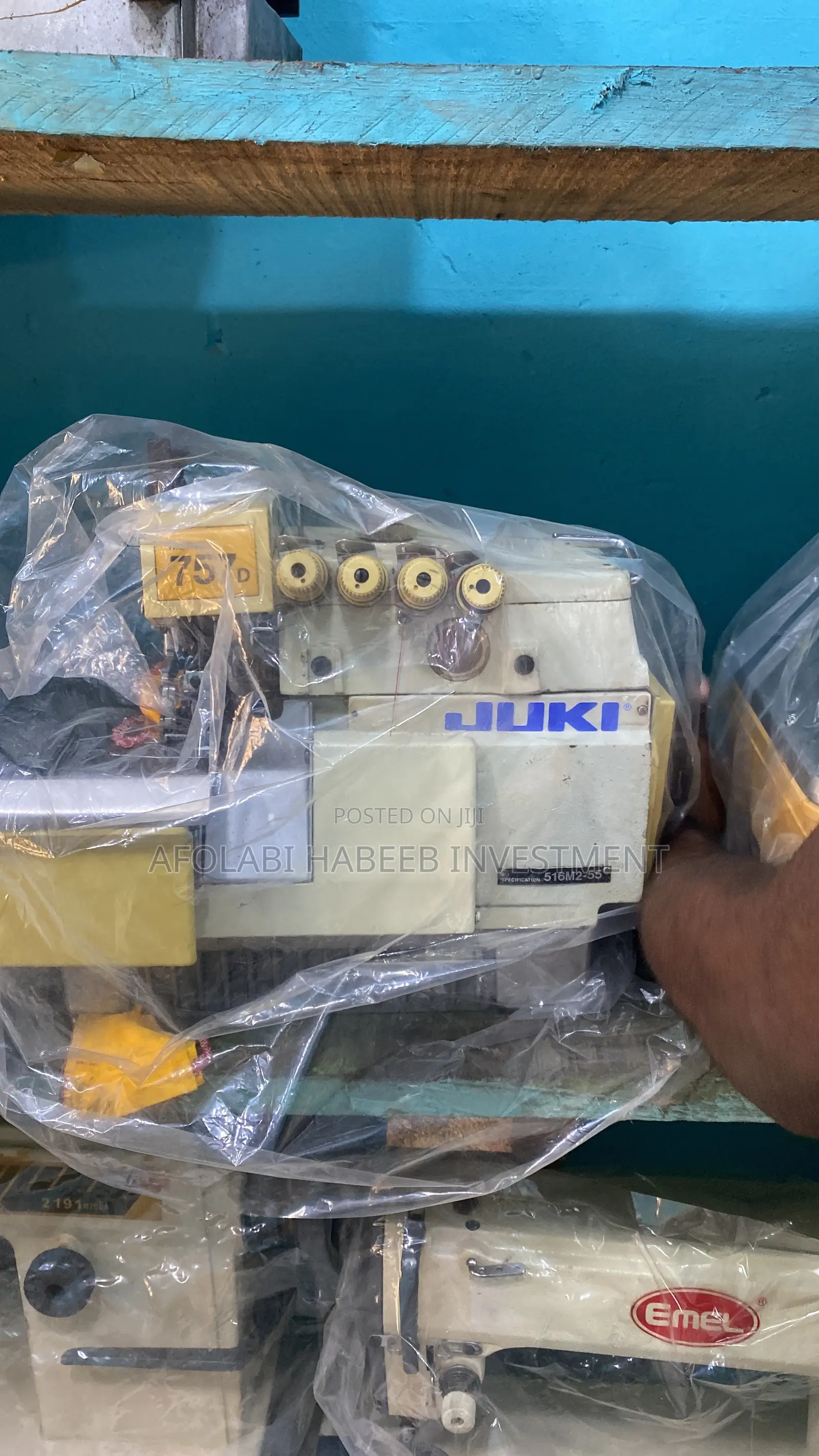 Uk Used Industrial Weaving Machine (4 Thread)